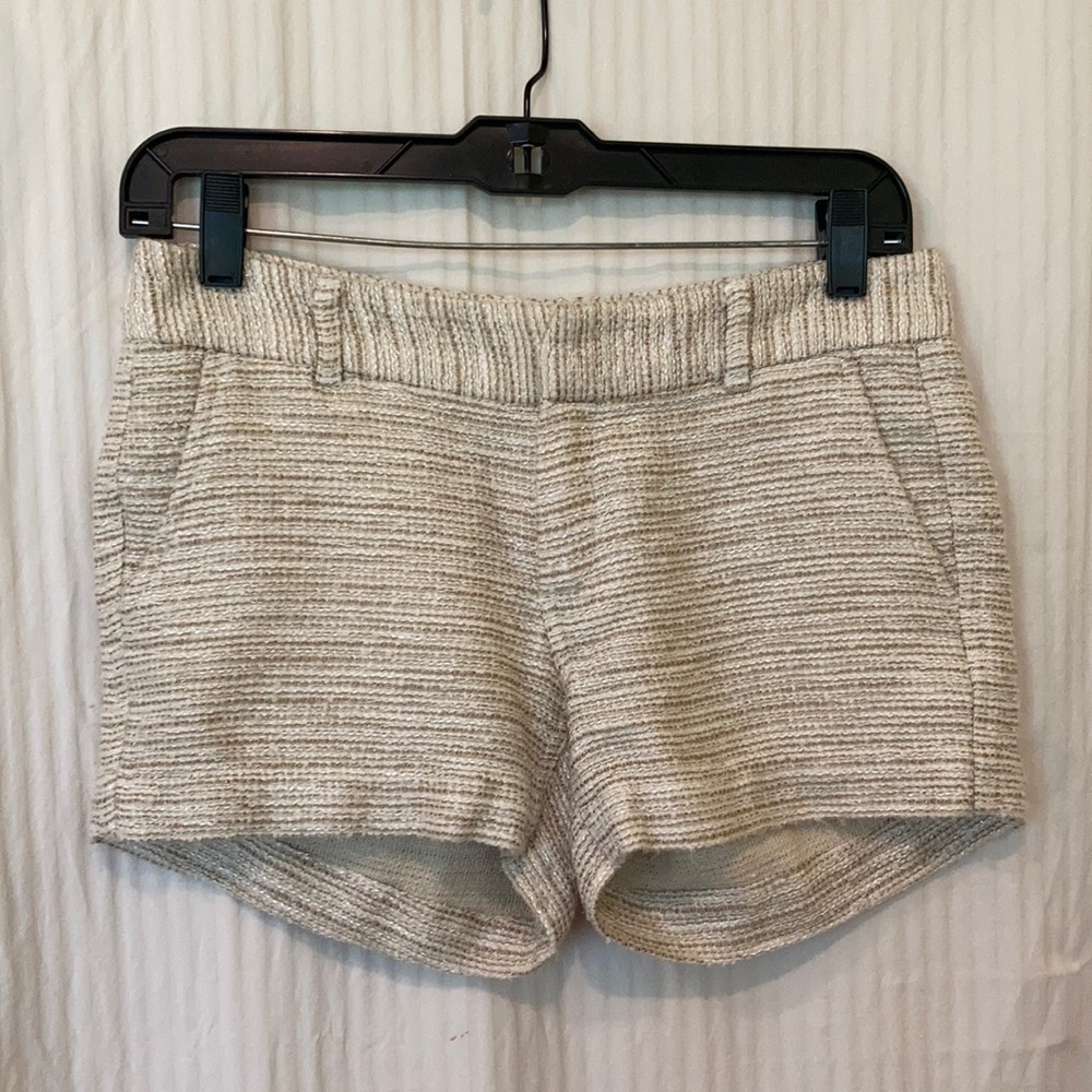 Banana Republic Sparkly Brocade Shorts